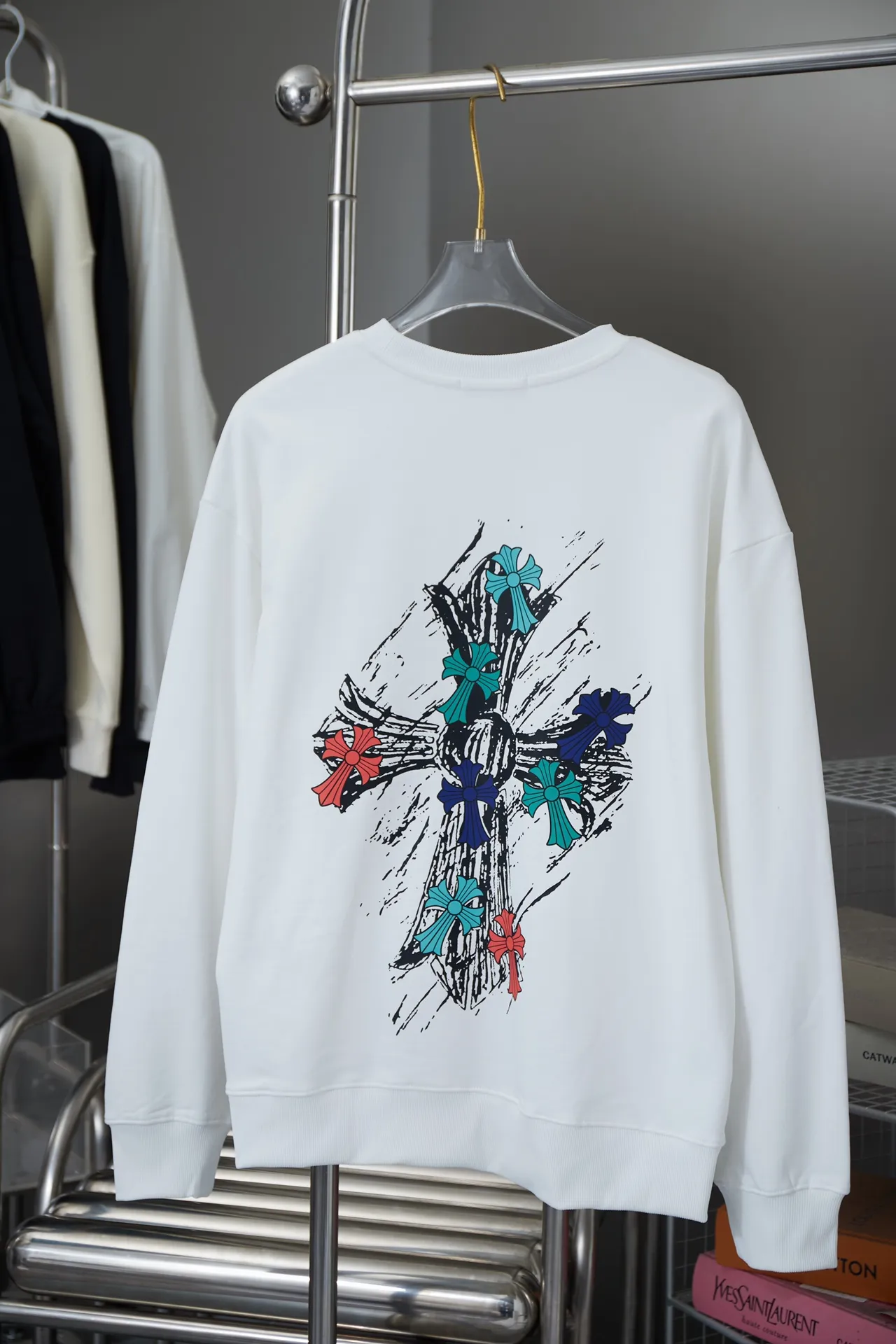 Chrome Hearte CH ：Black/White Size：S M L XL